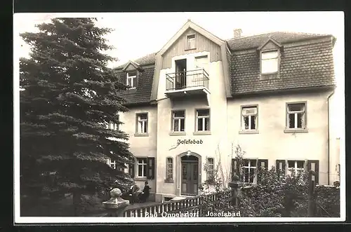 AK Bad Oppelsdorf, Ansicht vom Hotel Josefsbad