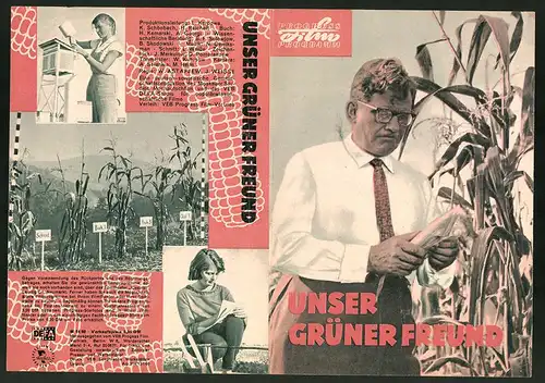 Filmprogramm PFP Nr. 14 /60, Unser grüner Freund, Regie: W. Astafjew, Reportage über Maisanbau