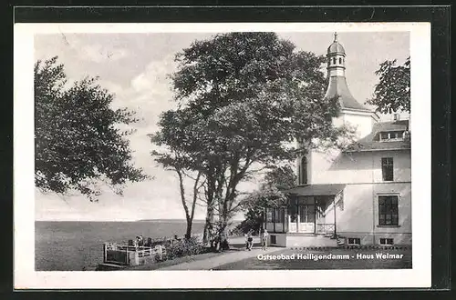 AK Heiligendamm, Blick auf das Haus Weimar