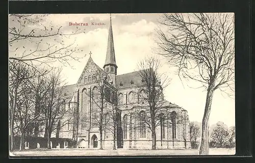 AK Doberan, Blick auf die Kirche