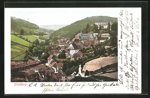 AK Stolberg, Blick auf den Ort