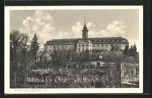 AK Rossleben Blick auf die Klosterschule