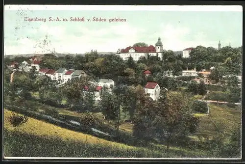 AK Eisenberg, Schloss von Süden gesehen