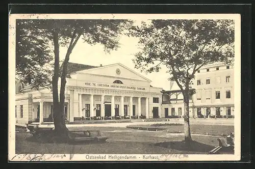 AK Heiligendamm, Kurhaus im Sonnenschein