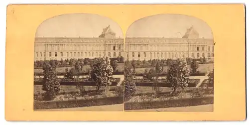 Stereo-Fotografie Fotograf unbekant, Ansicht Versailles, Orangerie