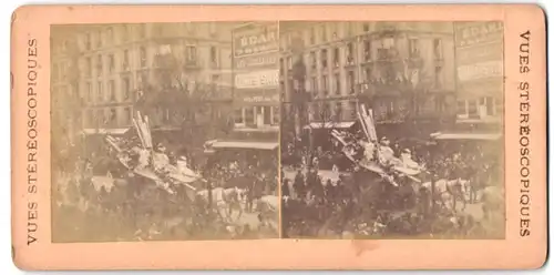 Stereo-Fotografie Fotograf unbekannt, Ansicht Paris, Rue du Dragon