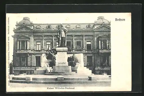 AK Bochum, Kaiser Wilhelm-Denkmal