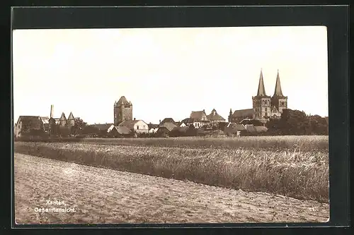 AK Xanten, Blick auf den Ort