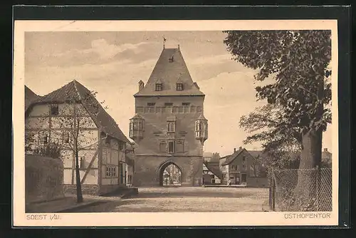 AK Soest, Blick auf das Osthofentor