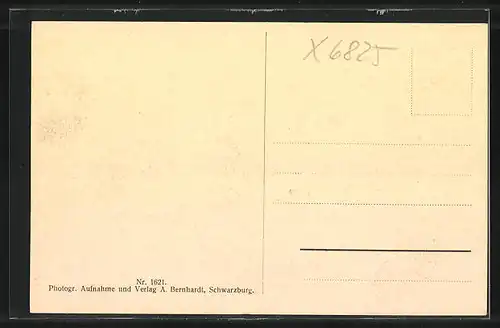 AK Schwarzburg, Partie an der Kirche