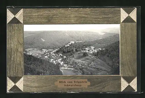 AK Schwarzburg, Blick vom Trippstein