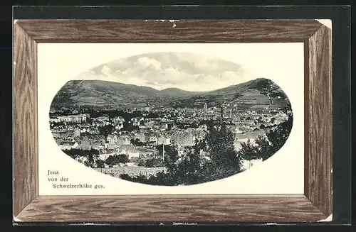 AK Jena, Blick von der Schweizerhöhe