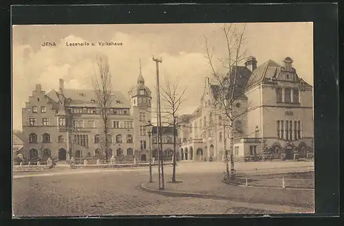 AK Jena, Lesehalle und Volkshaus