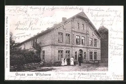 AK Witzhave, N. Knaacks Gasthaus