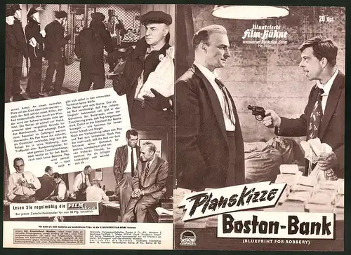 Filmprogramm IFB Nr. 5899, Planskizze Boston-Bank, J. Pat. O`Malley, Robert Wilkie, Regie: Jerry Hopper