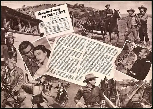 Filmprogramm IFB Nr. 2363, Verschwörung auf Fort Clark, Maureen O`Hara, Jeff Chandler, Regie: George Sherman