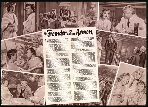 Filmprogramm DNF Nr. 4328, Ein Fremder in meinen Armen, Jeff Chandler, June Allyson, Regie: Helmut Käutner