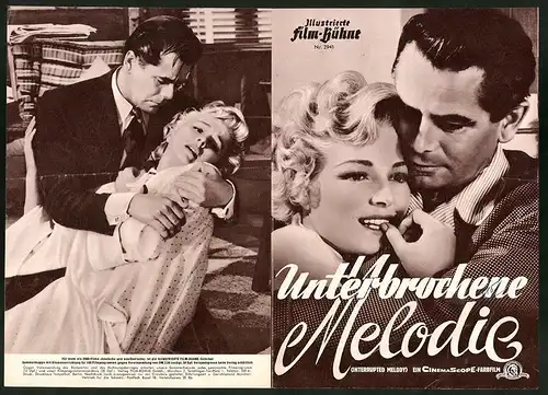 Filmprogramm IFB Nr. 2941, Unterbrochene Melodie, Glenn Ford, Eleanor Parker, Regie: Curtis Bernhardt