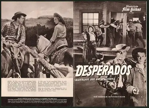 Filmprogramm IFB Nr. 852, Desperados - Aufruhr der Gesetzlosen, Randolph Scott, Glenn Ford, Regie: Charles Vidor