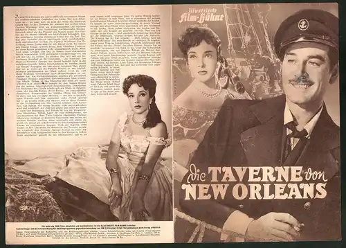 Filmprogramm IFB Nr. 1488, Die Taverne von New Orleans, Errol Flynn, Micheline Presle, Regie: William Marshall