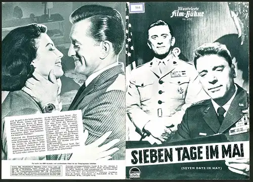 Filmprogramm IFB Nr. 6752, Sieben Tage im Mai, Andrew Duggan, Whit Bissell, Regie: John Frankenheimer