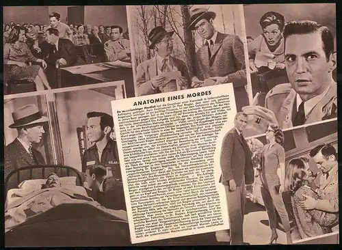 Filmprogramm DNF, Anatomie eines Mordes, James Stewart, Lee Remick, Regie: Otto Preminger