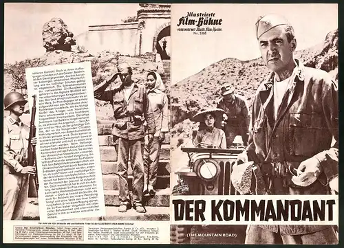 Filmprogramm IFB Nr. 5388, Der Kommandant, James Stewart, Lisa Lu, Regie: Daniel Mann