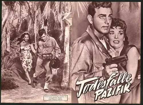 Filmprogramm Hausprogramm, Todesfalle Pazifik, Michael Connors, John Ashley, Regie: Edward L. Cahn