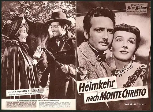 Filmprogramm IFB Nr. 5651, Heimkehr nach Monte Christo, Catherine McLeod, Robert Clarke, Regie: Harold Daniels