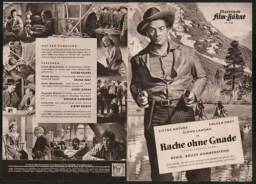 Filmprogramm IFB Nr. 938, Rache ohne Gnade, Victor Mature, Coleen Gray, Regie: Bruce Humberstone