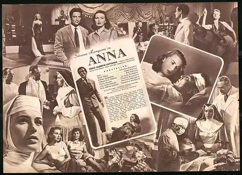 Filmprogramm IFB Nr. 1673, Anna, Silvana Mangano, Gaby Morlay, Regie: Alberto Lattuada