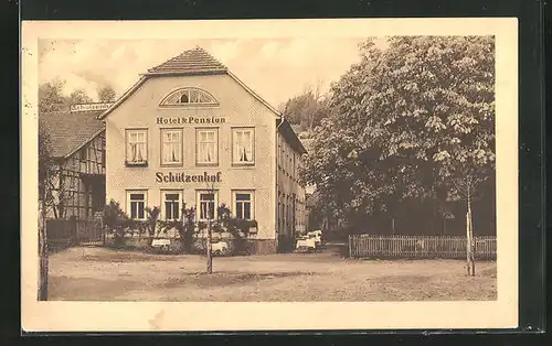 AK Tambach-Dietharz i / Th., Hotel Schützenhof