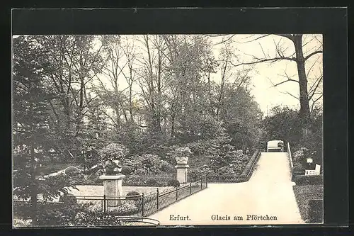 AK Erfurt, Glacis am Pförtchen