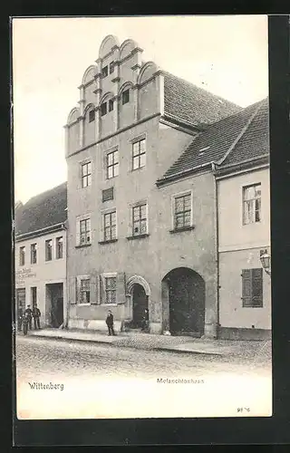 AK Wittenberg, Fassade des Melanchtonhaus