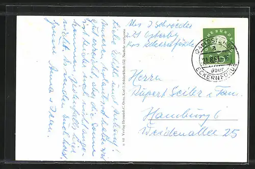 AK Osterby, Teilansichten Vom Ort