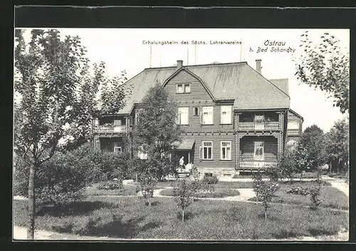 AK Ostrau, Erholungsheim des Sächs. Lehrervereins