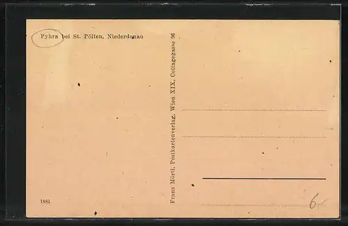 AK Pyhra bei St. Pölten / Niederdonau, Teilansicht