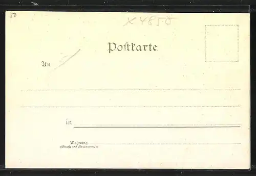 Lithographie Weissenfels /Saale, Markt, Rathaus, Saale mit Klemmberg