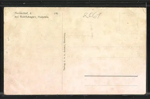 AK Herrenhof b. Rohlfshagen / Holstein, Hühner auf dem Platz