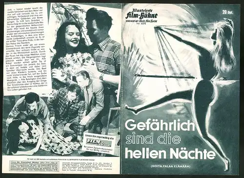 Filmprogramm IFB Nr. 6376, Gefährlich sind die hellen Nächte, Toivo Mäkelä, Hillevi Lagerstam, Regie: R. Af Hällström