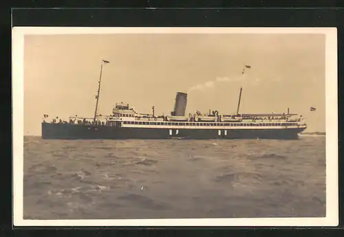AK Passagierschiff Kaiser, Hamburg-Amerika Linie
