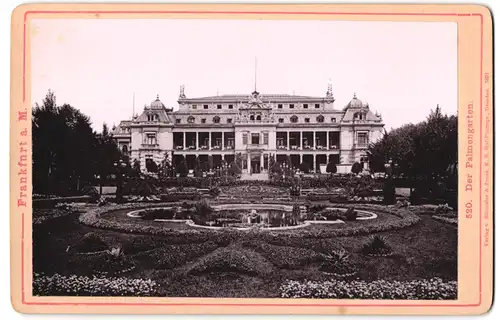 Fotografie Römmler & Jonas, Dresden, Ansicht Frankfurt / Main, Palmengarten