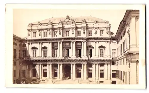 Fotografie Alfredo Noack, Genova, Ansicht Genua, Palazzo Ducale