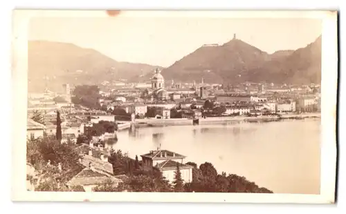 Fotografie Atelier Nessi, Como, Ansicht Como, Panorama mit Kathedrale