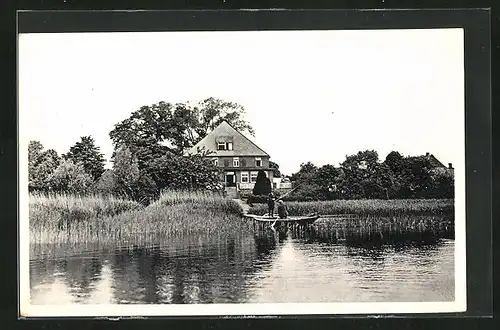 AK Gleschendorf i. H., Gasthof und Sommerpension und Meierei Inh. W. Frehse