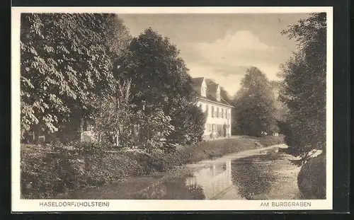 AK Haseldorf / Holstein, Am Burggraben