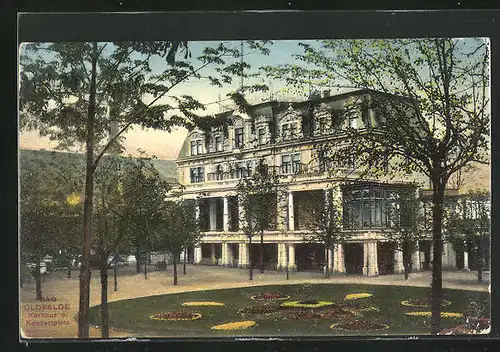 AK Bad Oldesloe, Kurhaus und Konzertplatz