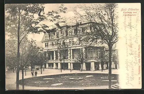 AK Bad Oldesloe, Kurhaus und Concertplatz