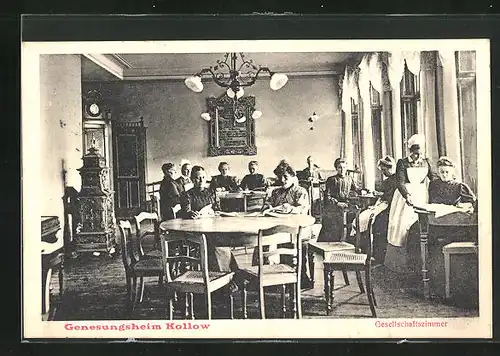 AK Schwarzenbek-Kollow, Gesellschaftszimmer im Genesungsheim