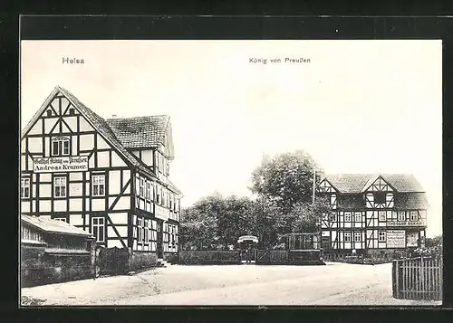 AK Helsa, Gasthof König von Preussen